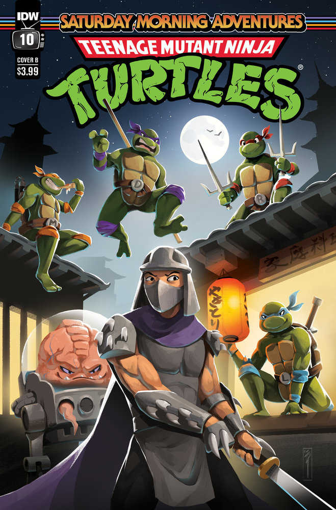 Teenage Mutant Ninja Turtles: Saturday Morning Adventures #10 Variant B (Ho) | Dragon's Lair Comics and Fantasy Houston TX