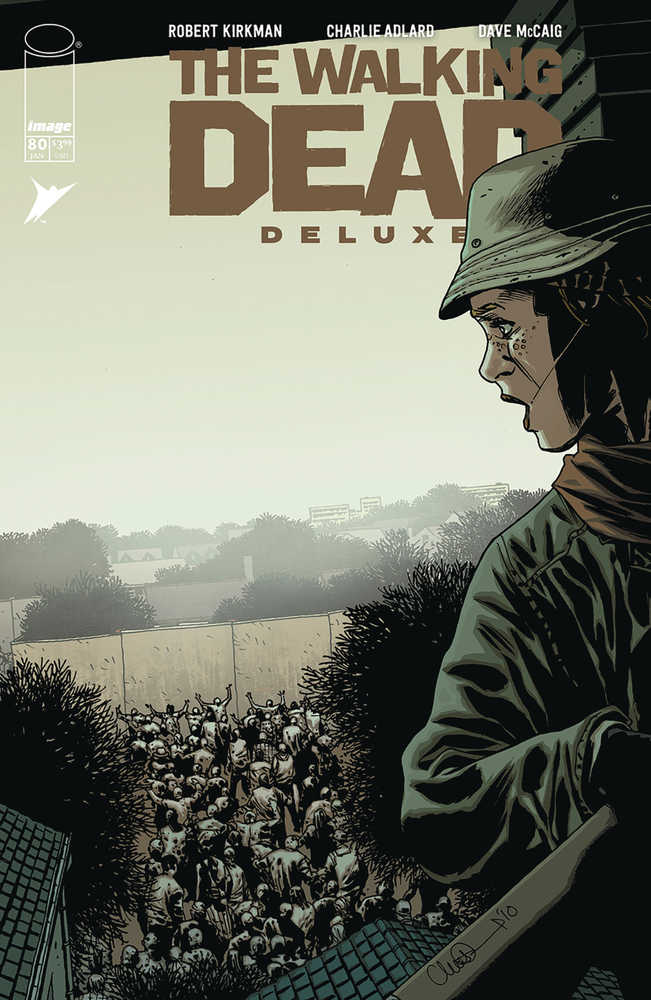 Walking Dead Deluxe #80  Cover B Charlie Adlard & Dave Mccaig Variant (Mature) | Dragon's Lair Comics and Fantasy Houston TX