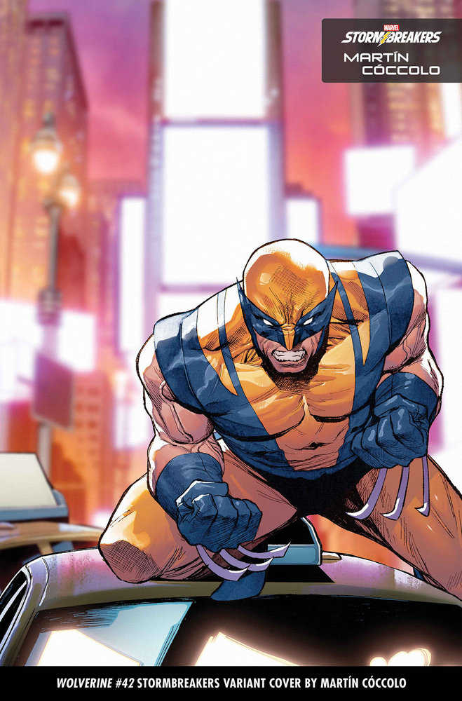 Wolverine 42 Martin Coccolo Stormbreakers Variant | Dragon's Lair Comics and Fantasy Houston TX