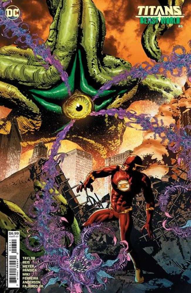 Titans Beast World #6 (Of 6) Cover C Mike Deodato Jr Card Stock Variant | Dragon's Lair Comics and Fantasy Houston TX