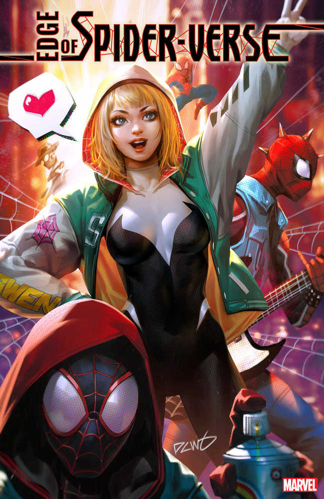 Edge Of Spider-Verse 1 Derrick Chew Spider-Gwen Variant | Dragon's Lair Comics and Fantasy Houston TX