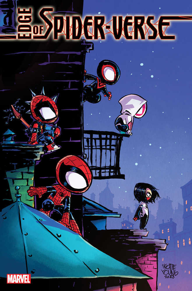 Edge Of Spider-Verse 1 Skottie Young Variant | Dragon's Lair Comics and Fantasy Houston TX