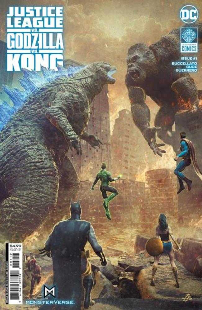 Justice League vs Godzilla vs Kong #1 2nd Print | Dragon's Lair Comics and Fantasy Houston TX