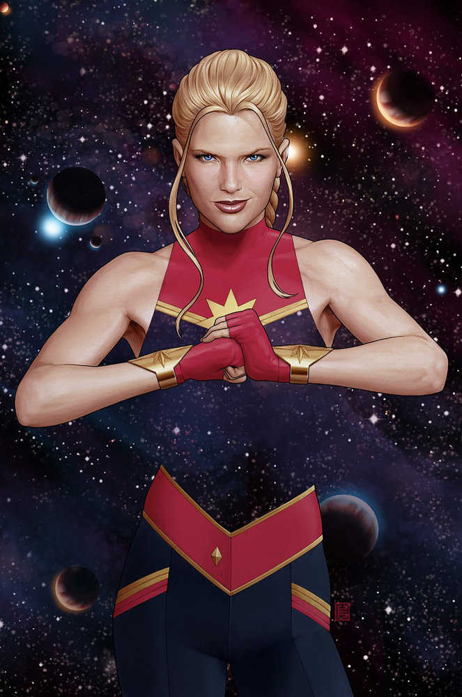 Captain Marvel #1 2nd Print Jtc Full Art Variant | Dragon's Lair Comics and Fantasy Houston TX