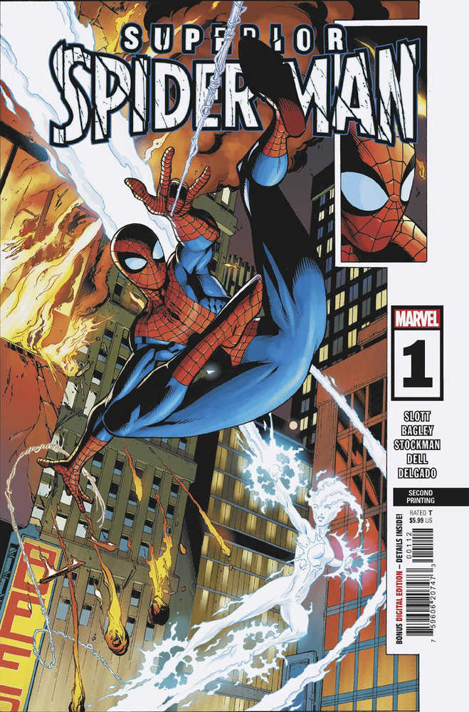 Superior Spider-Man 1 Mark Bagley 2nd Print Variant | Dragon's Lair Comics and Fantasy Houston TX