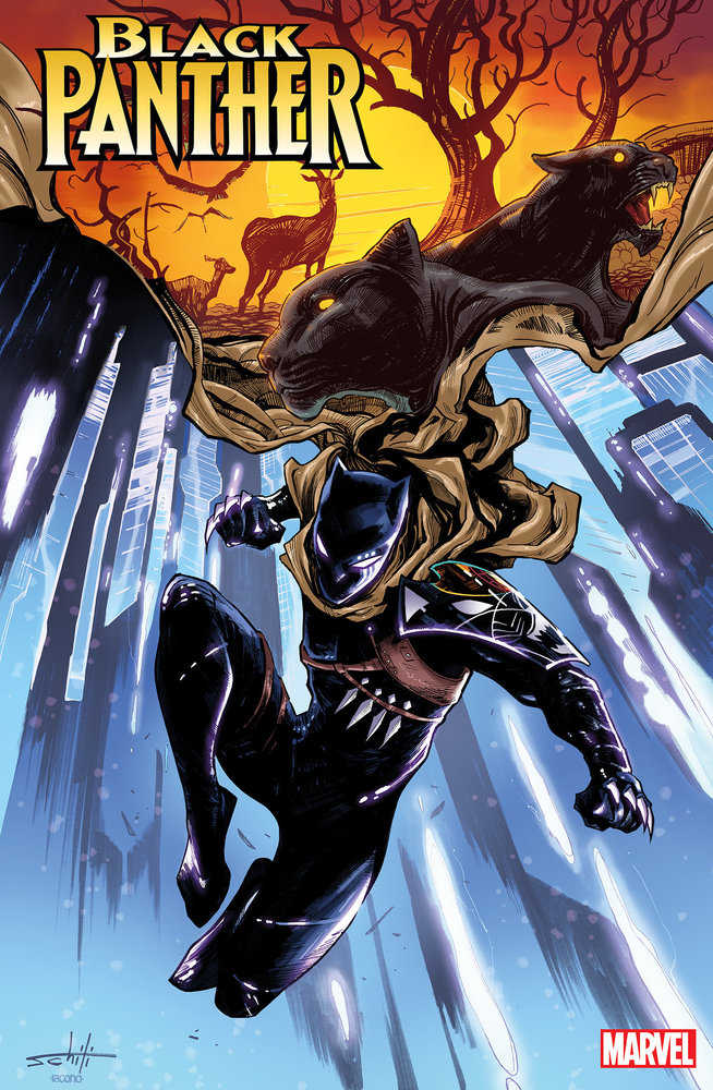 Black Panther 9 Valerio Schiti Variant | Dragon's Lair Comics and Fantasy Houston TX