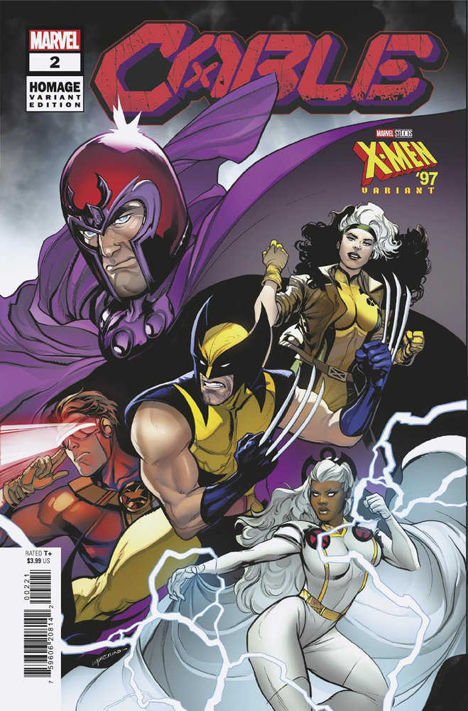 Cable 2 Ema Lupacchino X-Men 97 Homage Variant [Fhx] | Dragon's Lair Comics and Fantasy Houston TX