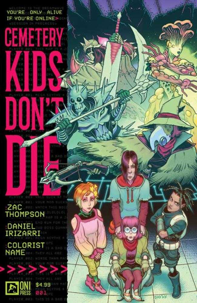 Cemetery Kids Dont Die #1 (Of 4) Cover A Daniel Irizarri | Dragon's Lair Comics and Fantasy Houston TX