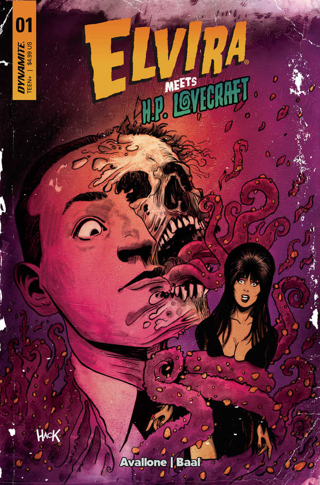 Elvira Meets Hp Lovecraft #1 Cover C Hack | Dragon's Lair Comics and Fantasy Houston TX