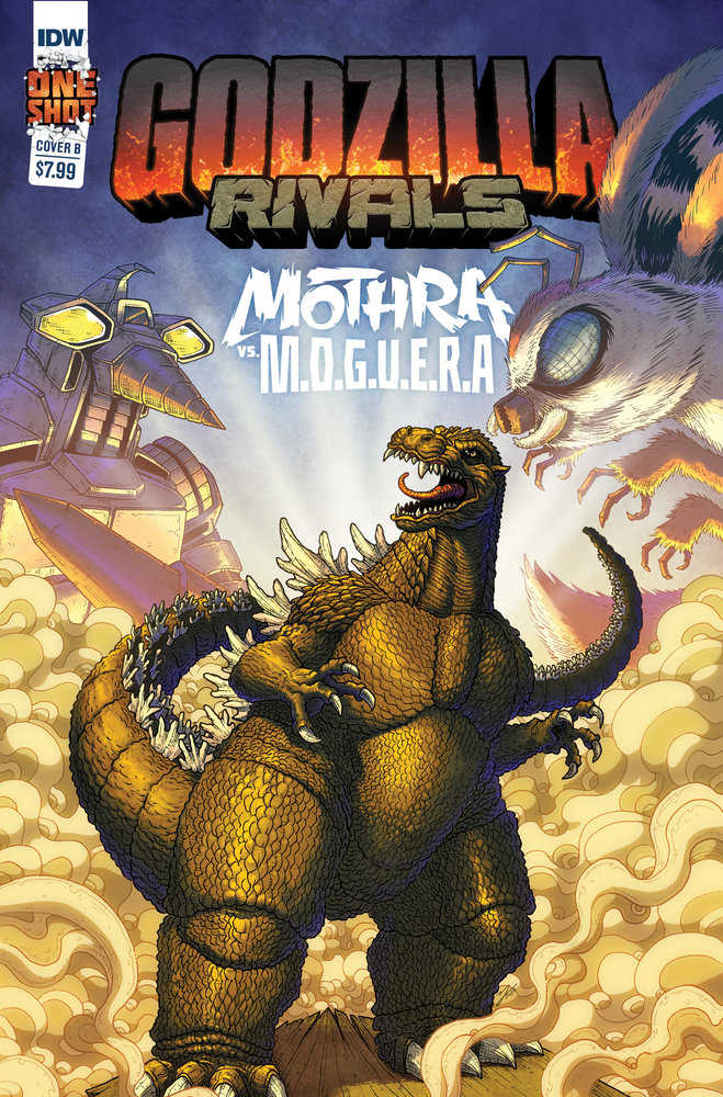 Godzilla Rivals: Mothra vs. M.O.G.U.E.R.A. Variant B (Vasquez) | Dragon's Lair Comics and Fantasy Houston TX