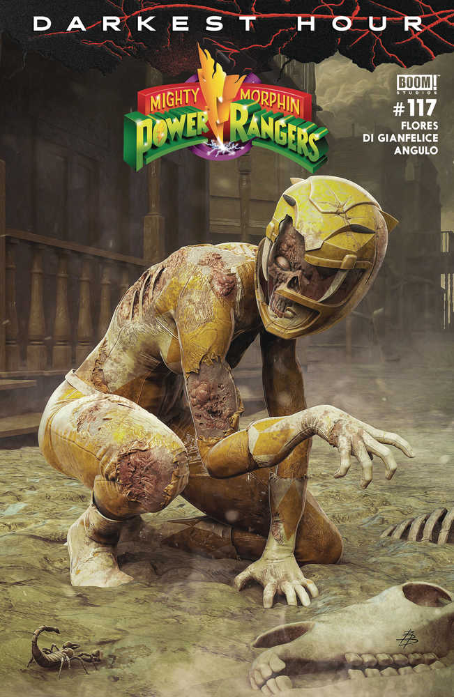 Mighty Morphin Power Rangers #117 Cover B Dark Grid Variant Barend | Dragon's Lair Comics and Fantasy Houston TX