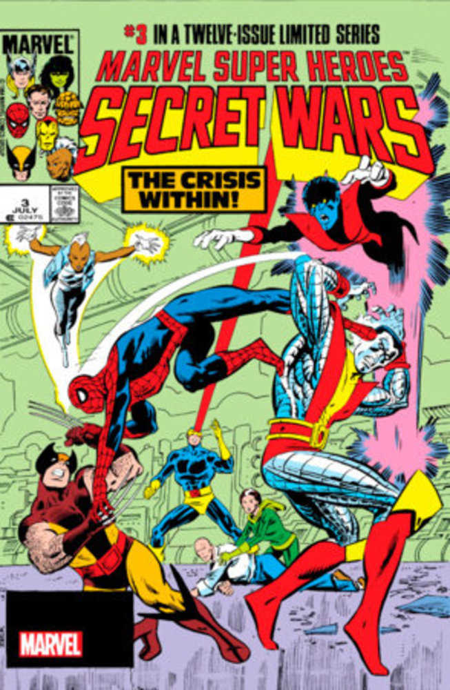 Msh Secret Wars Facsimile Edition #3 | Dragon's Lair Comics and Fantasy Houston TX