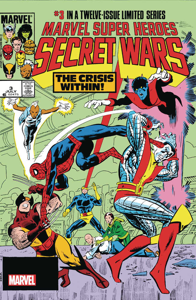 Msh Secret Wars Facsimile Edition #3 Foil Variant | Dragon's Lair Comics and Fantasy Houston TX