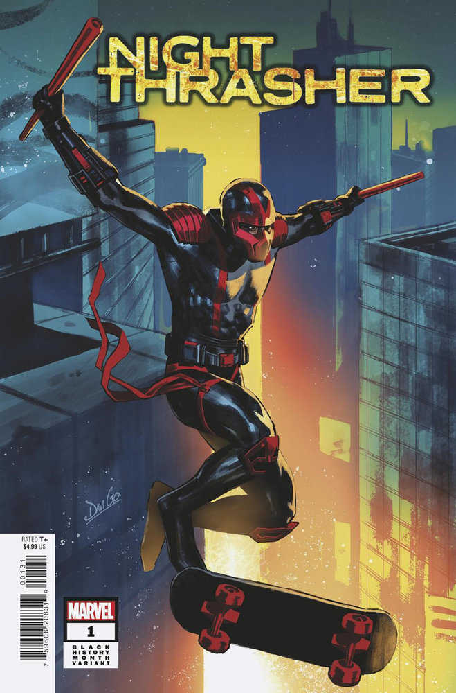 Night Thrasher 1 Davi Go Black History Month Variant | Dragon's Lair Comics and Fantasy Houston TX