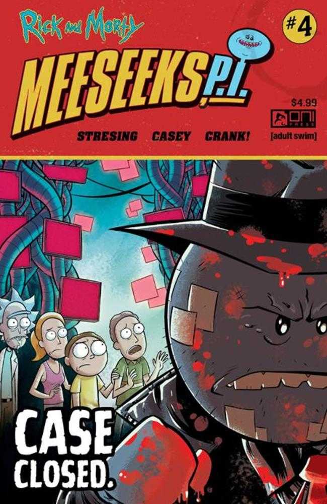 Rick And Morty Meeseeks Pi #4 (Of 4) Cover A Fred C Stresing (Mature) | Dragon's Lair Comics and Fantasy Houston TX