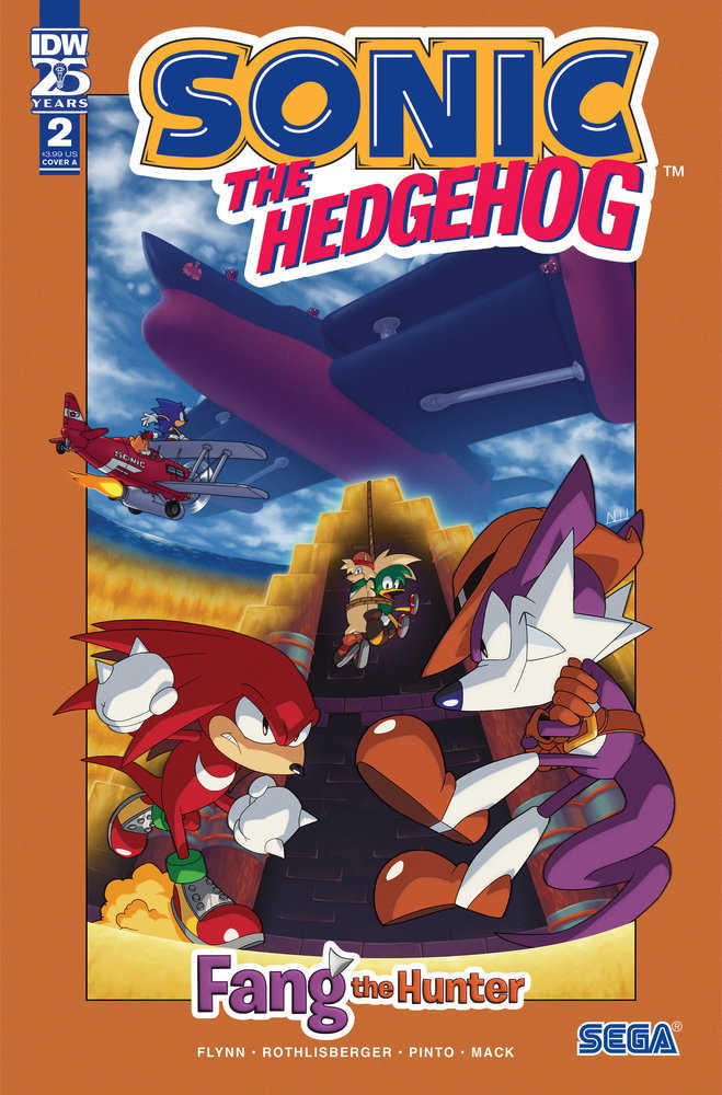 Sonic The Hedgehog: Fang The Hunter #2 Cover A (Hammerstrom) | Dragon's Lair Comics and Fantasy Houston TX