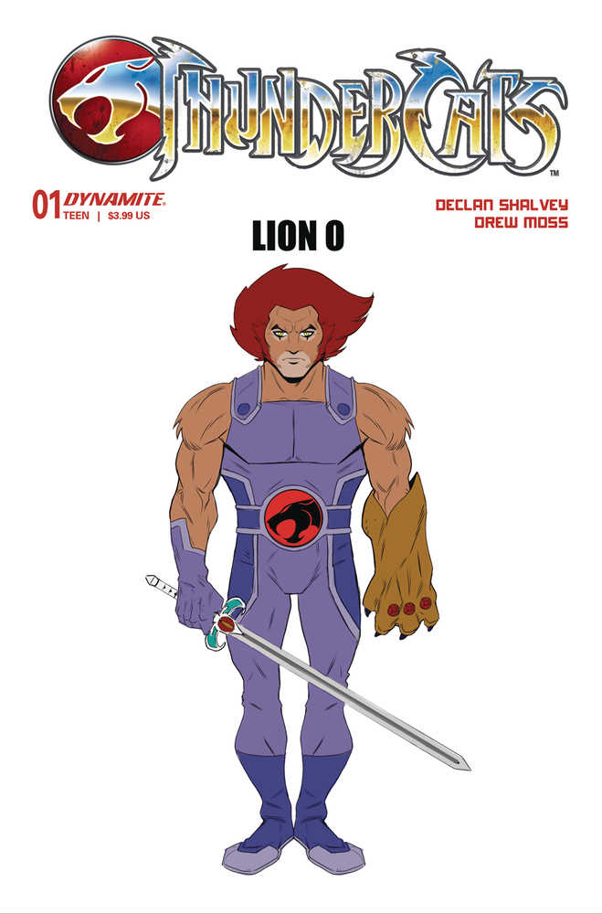 Thundercats #1 Cover P 10 Copy Variant Edition Moss Lion O Design Origina | Dragon's Lair Comics and Fantasy Houston TX