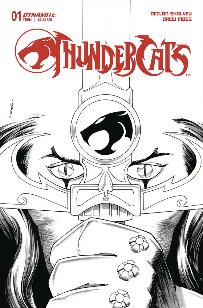 Thundercats #1 Cover Q 10 Copy Variant Edition Shalvey Line Art | Dragon's Lair Comics and Fantasy Houston TX