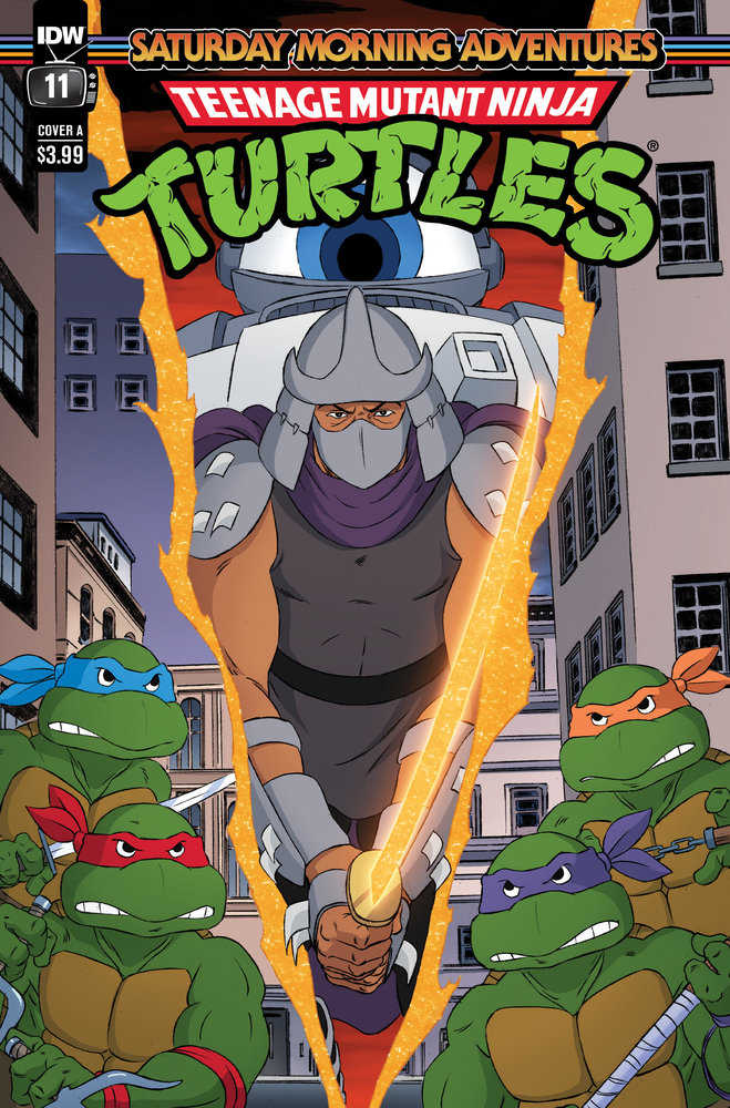 Teenage Mutant Ninja Turtles: Saturday Morning Adventures #11 Cover A (Schoening) | Dragon's Lair Comics and Fantasy Houston TX