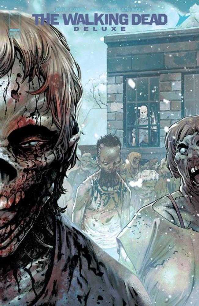 Walking Dead Deluxe #82 Cover C Santolouco Connecting Variant (Mature) | Dragon's Lair Comics and Fantasy Houston TX