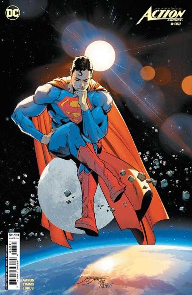 Action Comics #1062 Cover B Jorge Jimenez Card Stock Variant | Dragon's Lair Comics and Fantasy Houston TX