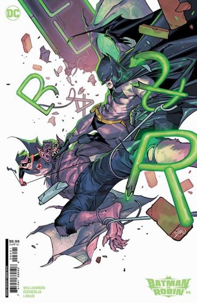 Batman And Robin #6 Cover B Yasmine Putri Card Stock Variant | Dragon's Lair Comics and Fantasy Houston TX