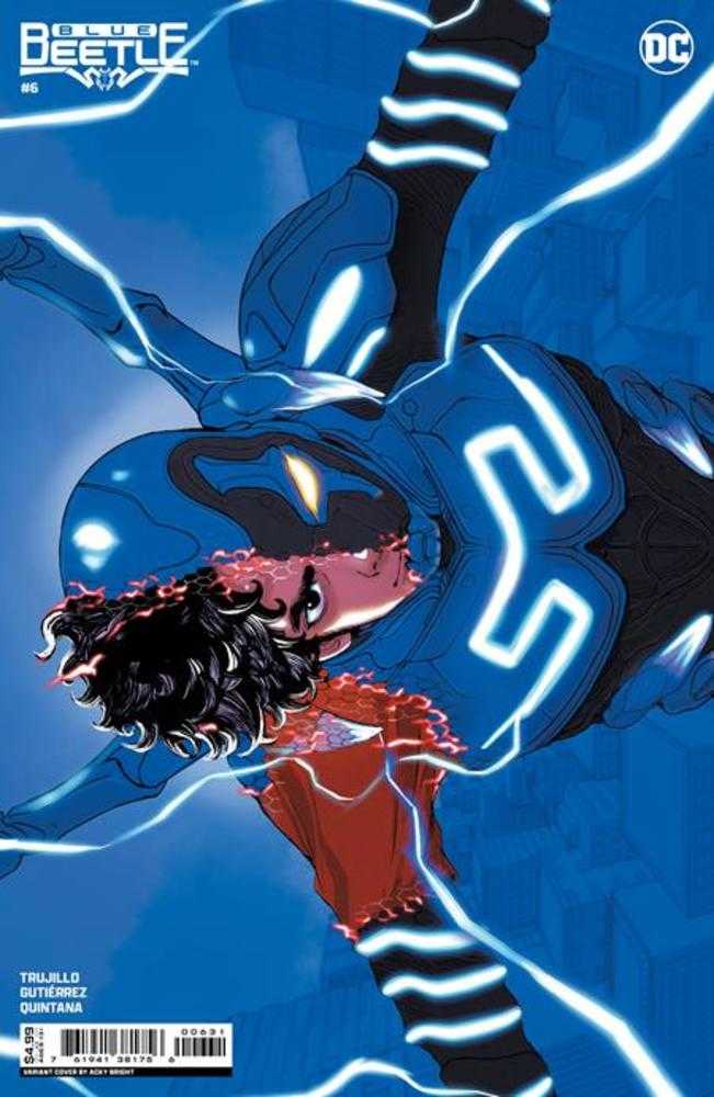 Blue Beetle #6 Cover B Acky Bright Card Stock Variant | Dragon's Lair Comics and Fantasy Houston TX