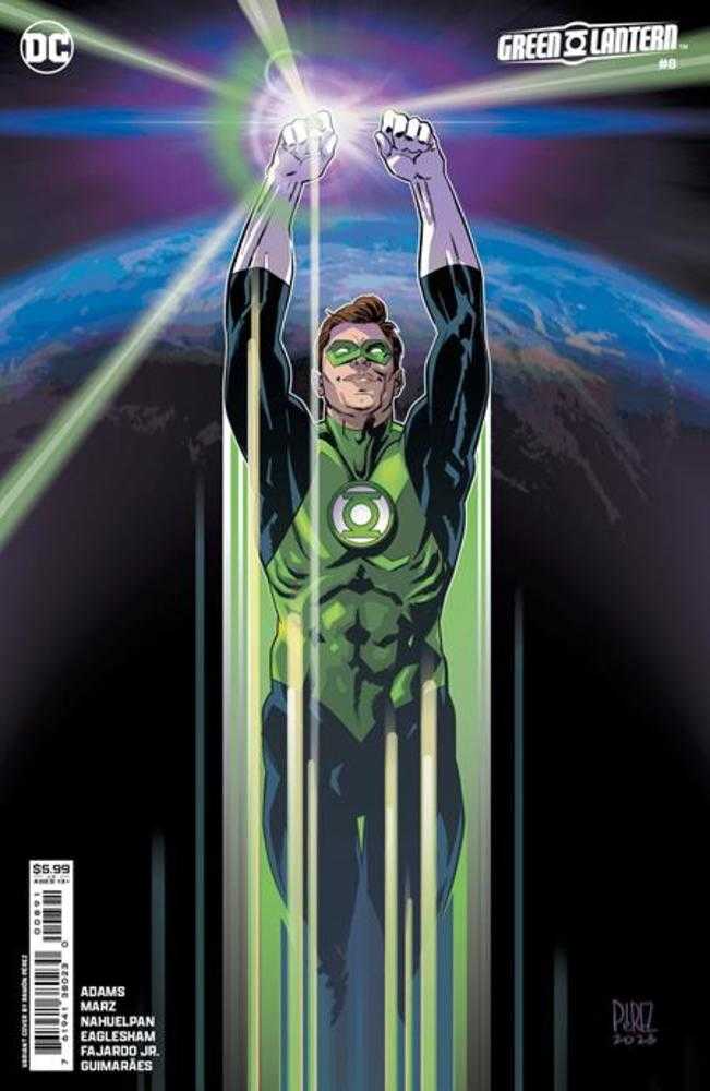 Green Lantern #8 Cover C Ramon Perez Card Stock Variant | Dragon's Lair Comics and Fantasy Houston TX