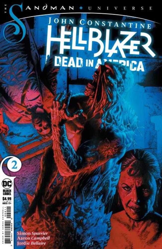 John Constantine Hellblazer Dead In America #2 (Of 8) Cover A Aaron Campbell (Mature) | Dragon's Lair Comics and Fantasy Houston TX