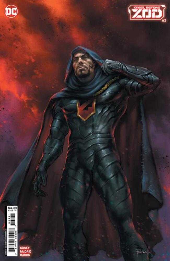 Kneel Before Zod #2 (Of 12) Cover B Lucio Parrillo Card Stock Variant | Dragon's Lair Comics and Fantasy Houston TX