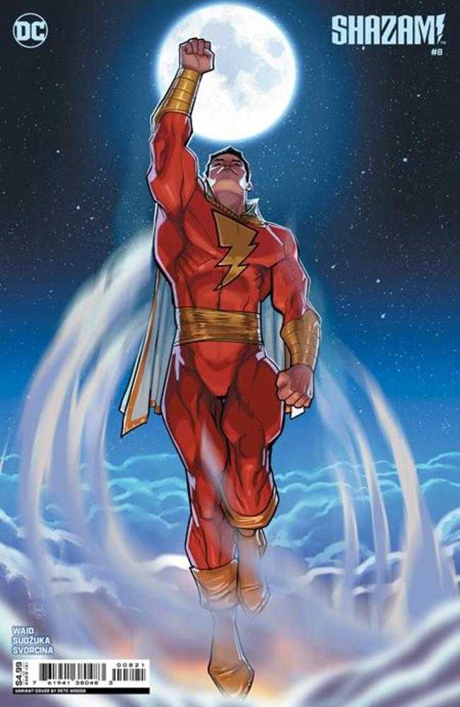 Shazam #8 Cover B Pete Woods Card Stock Variant | Dragon's Lair Comics and Fantasy Houston TX