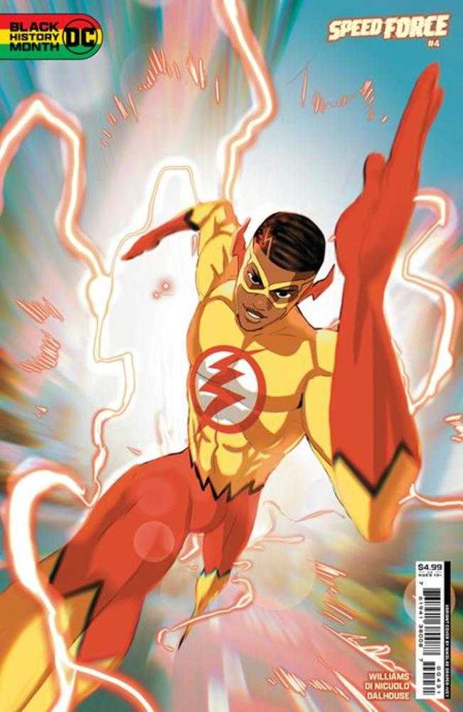 Speed Force #4 (Of 6) Cover C Nikolas Draper-Ivey Black History Month Card Stock Variant | Dragon's Lair Comics and Fantasy Houston TX