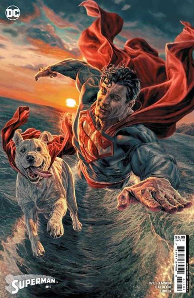 Superman #11 Cover B Lee Bermejo Card Stock Variant | Dragon's Lair Comics and Fantasy Houston TX