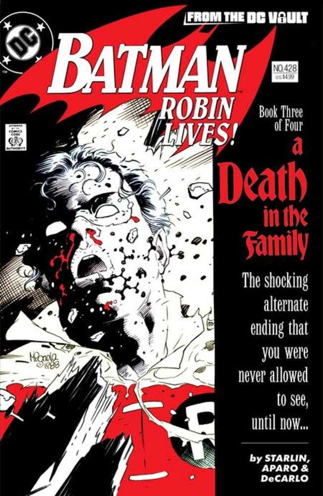 Batman #428 Robin Lives (One Shot) 2nd Print Cover A Mike Mignola | Dragon's Lair Comics and Fantasy Houston TX