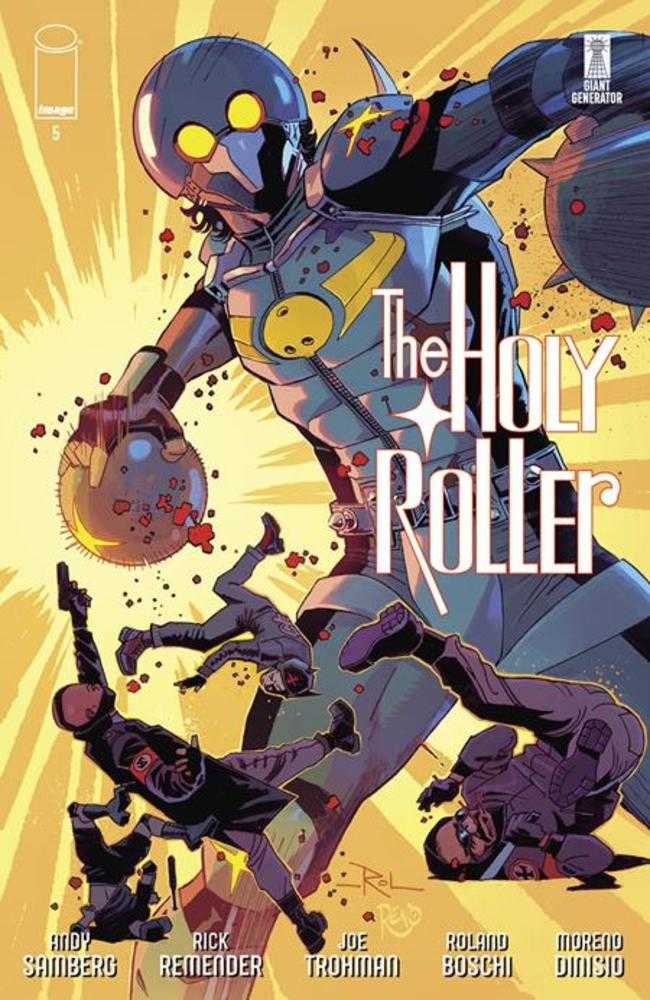 Holy Roller #5 (Of 9) Cover A Roland Boschi & Moreno Dinisio | Dragon's Lair Comics and Fantasy Houston TX