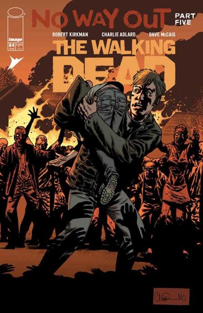 Walking Dead Deluxe #84 Cover B Charlie Adlard & Dave Mccaig Variant (Mature) | Dragon's Lair Comics and Fantasy Houston TX