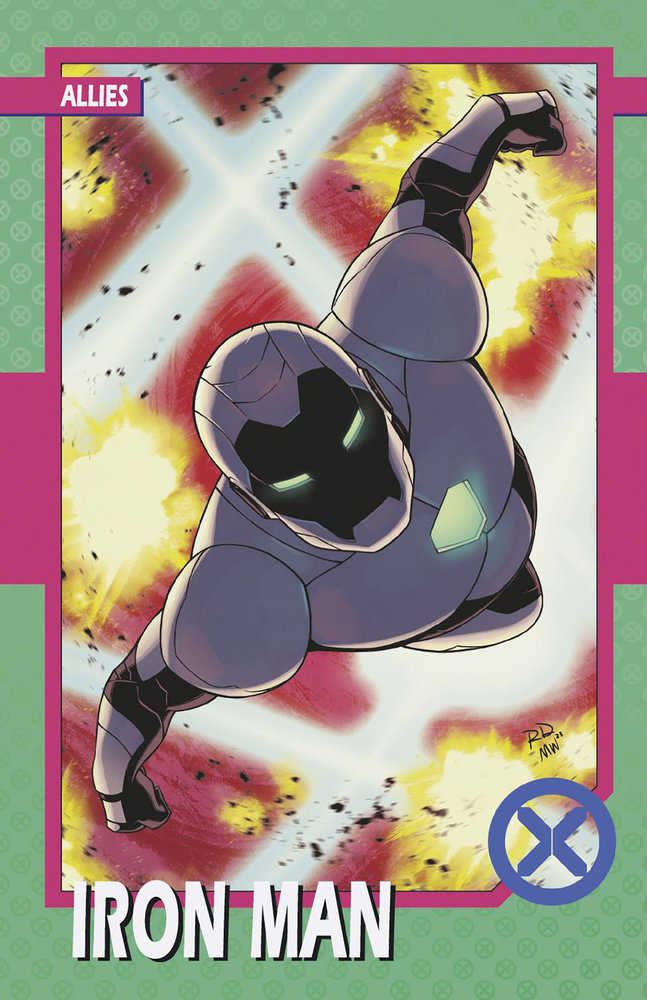 X-Men #32 Russell Dauterman Trading Card Variant [Fhx] | Dragon's Lair Comics and Fantasy Houston TX