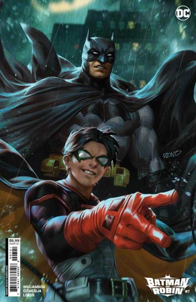 Batman And Robin #7 Cover B Derrick Chew Card Stock Variant | Dragon's Lair Comics and Fantasy Houston TX