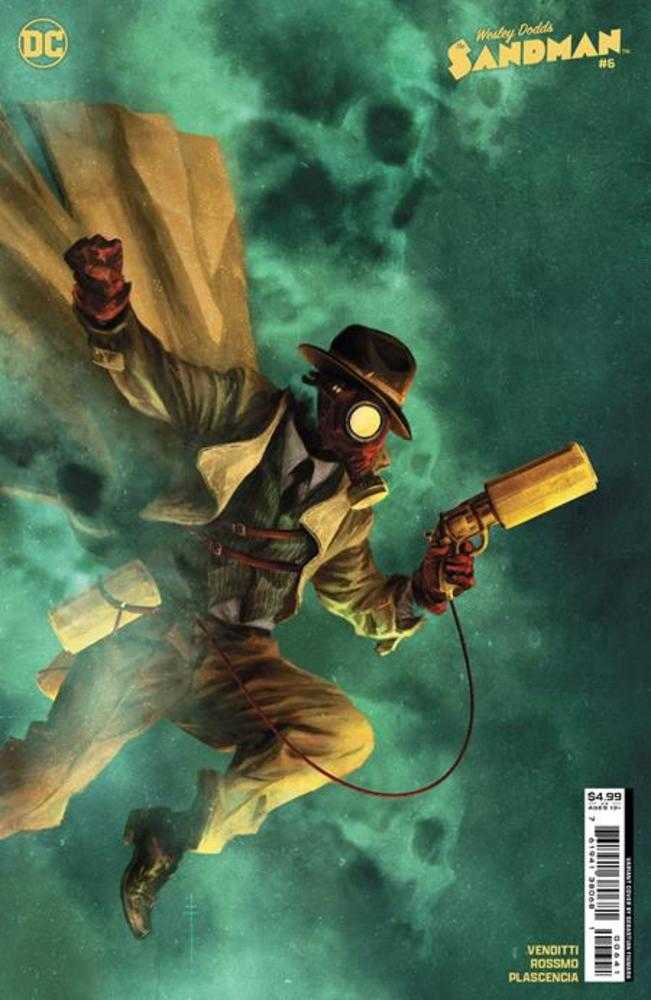 Wesley Dodds The Sandman #6 (Of 6) Cover C Sebastian Fiumara Card Stock Variant | Dragon's Lair Comics and Fantasy Houston TX