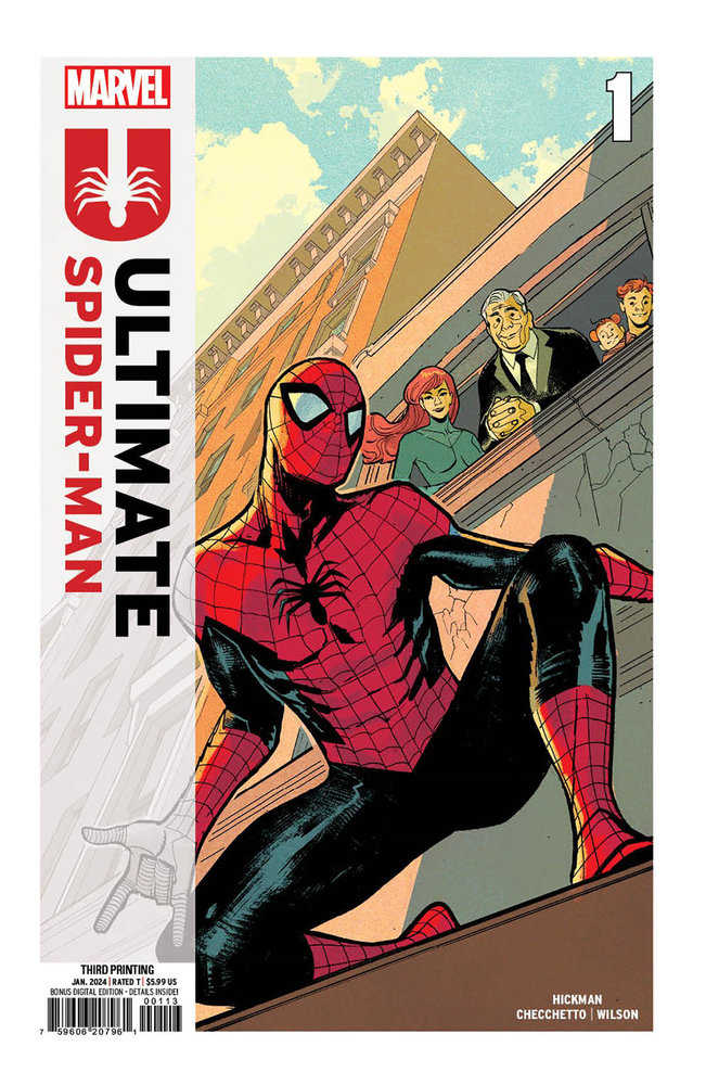 Ultimate Spider-Man #1 Sara Pichelli 3RD Printing Variant | Dragon's Lair Comics and Fantasy Houston TX