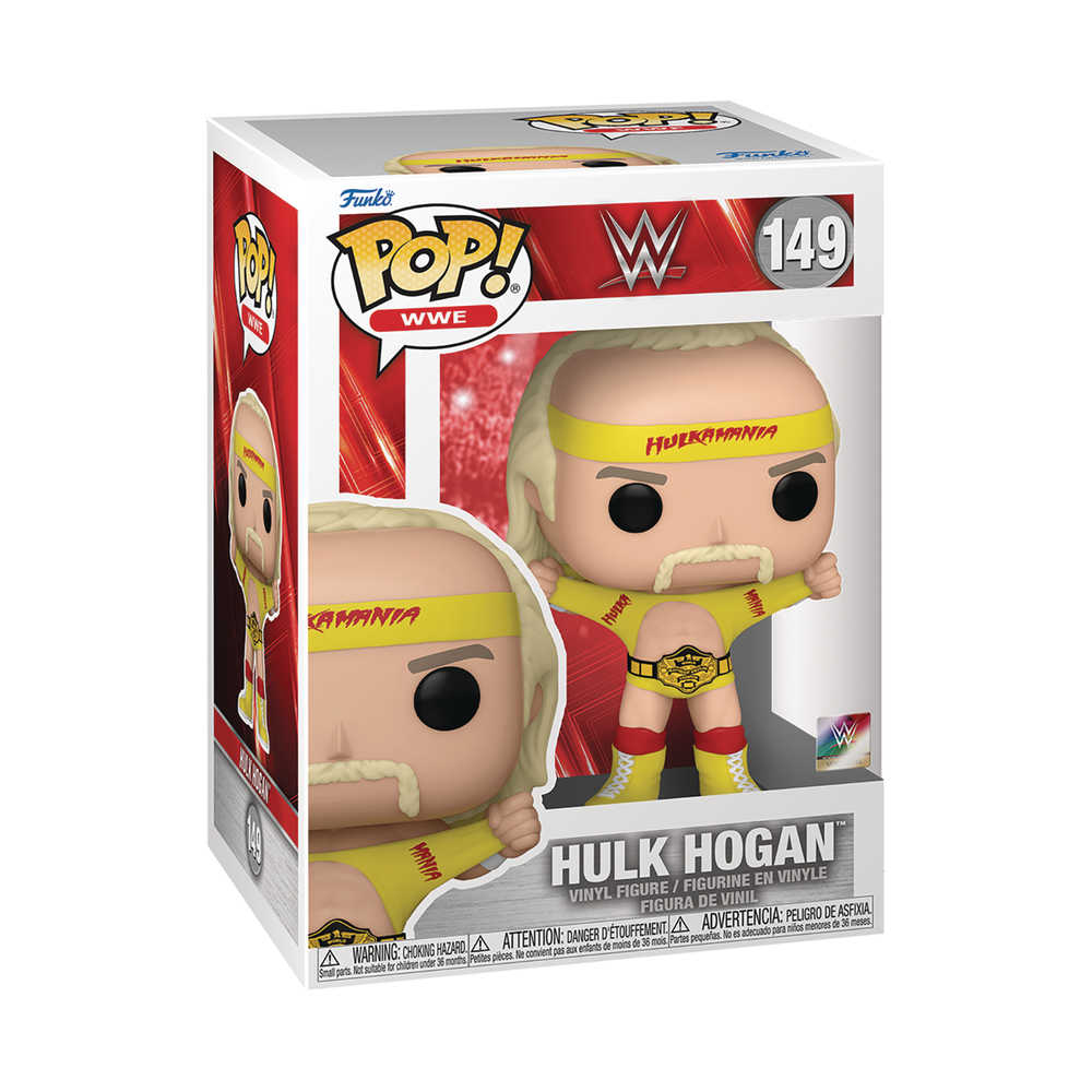 Pop WWE Hulkamania W/Belt Vinyl Figure | Dragon's Lair Comics and Fantasy Houston TX