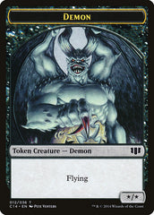 Demon (012/036) // Zombie (016/036) Double-Sided Token [Commander 2014 Tokens] | Dragon's Lair Comics and Fantasy Houston TX