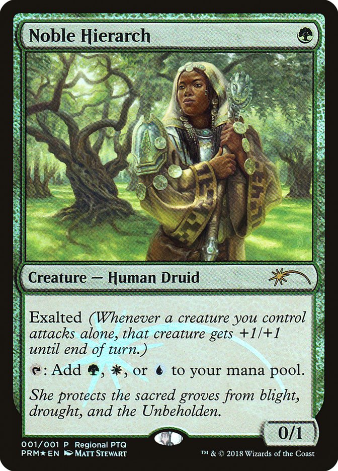 Noble Hierarch (Regional PTQ) [Pro Tour Promos] | Dragon's Lair Comics and Fantasy Houston TX