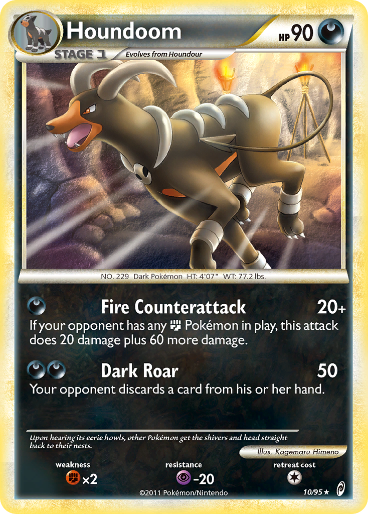 Houndoom (10/95) [HeartGold & SoulSilver: Call of Legends] | Dragon's Lair Comics and Fantasy Houston TX