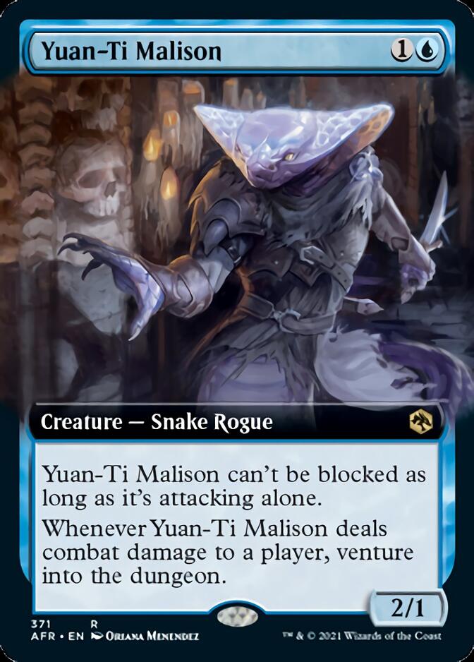 Yuan-Ti Malison (Extended Art) [Dungeons & Dragons: Adventures in the Forgotten Realms] | Dragon's Lair Comics and Fantasy Houston TX