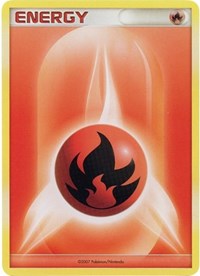 Fire Energy (2007 Unnumbered D P Style) [League & Championship Cards] | Dragon's Lair Comics and Fantasy Houston TX