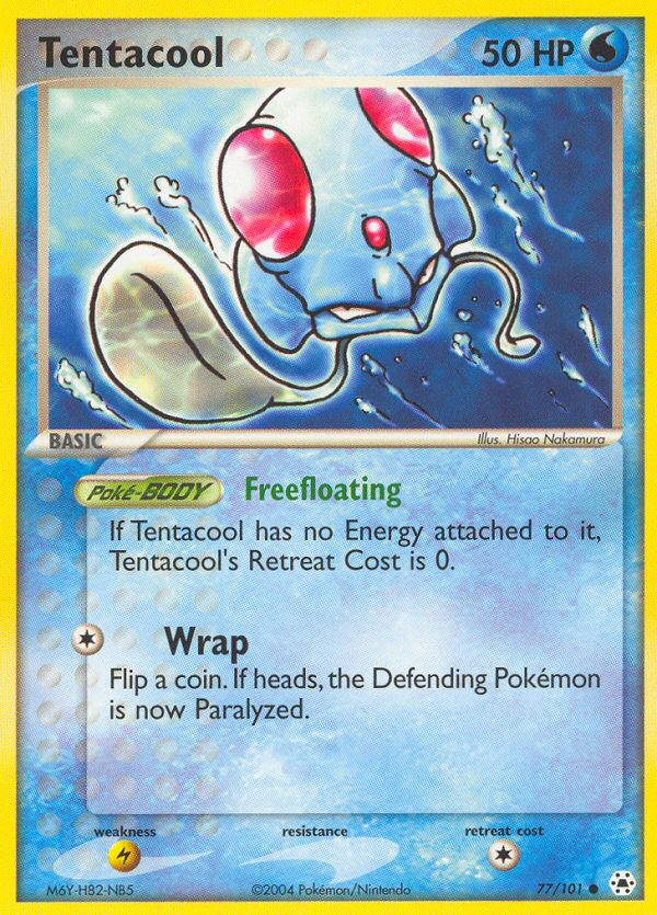 Tentacool (77/101) [EX: Hidden Legends] | Dragon's Lair Comics and Fantasy Houston TX