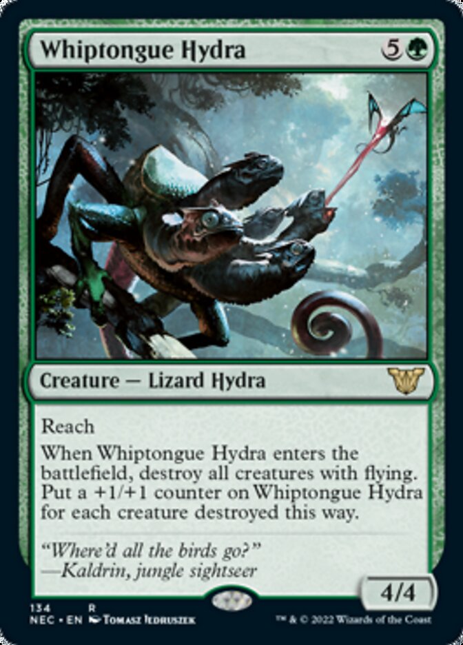 Whiptongue Hydra [Kamigawa: Neon Dynasty Commander] | Dragon's Lair Comics and Fantasy Houston TX