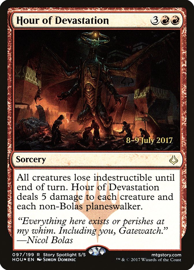 Hour of Devastation [Hour of Devastation Prerelease Promos] | Dragon's Lair Comics and Fantasy Houston TX