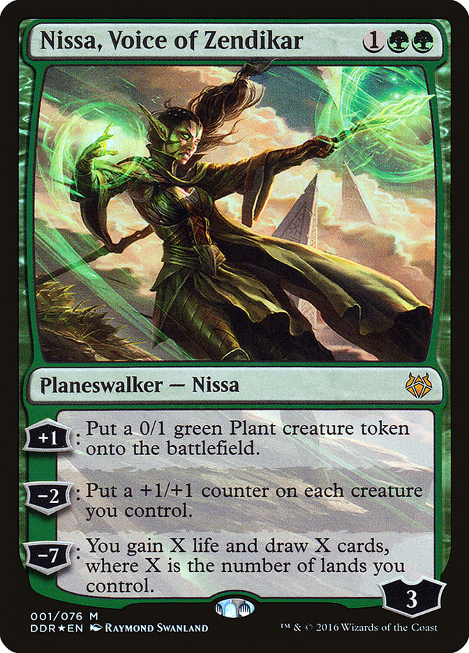 Nissa, Voice of Zendikar [Duel Decks: Nissa vs. Ob Nixilis] | Dragon's Lair Comics and Fantasy Houston TX